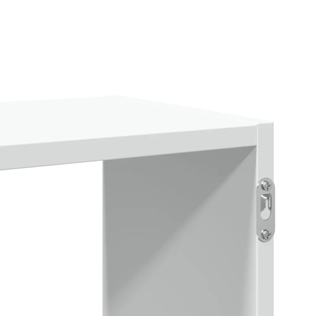 Scaffale a Parete Bianco 100x25x50 cm in Legno Multistrato 853272