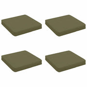 Cuscini per Sedia in 4 Pezzi VUGHT 4 pcs 100% Poliestere 946238