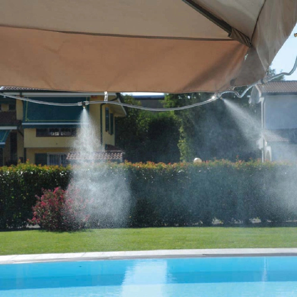 KIT SUMMER FRESH acqua nebulizzata gazebi ombrelloni PROFESSIONALE VERDEMAX