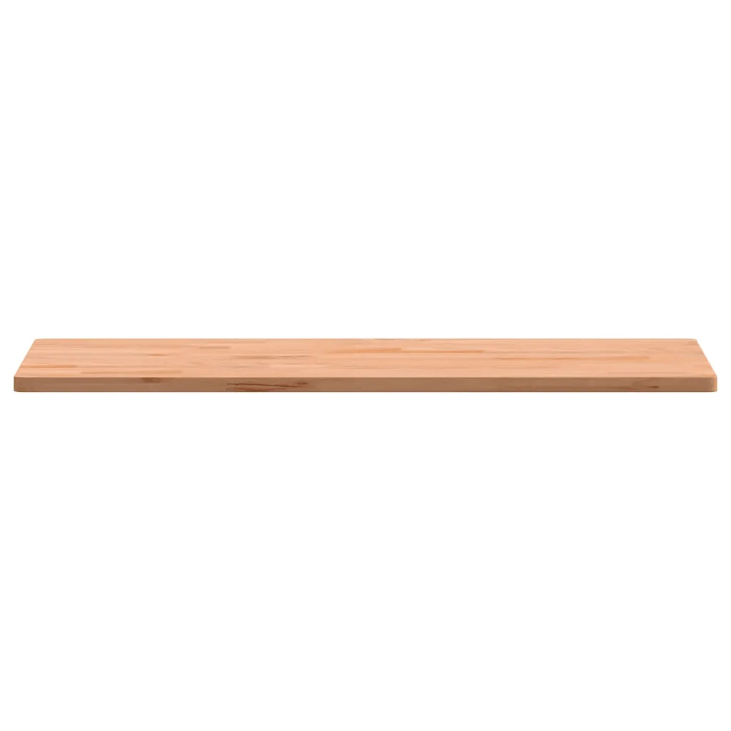 Piano Scrivania 115x55x2,5 cm in Legno Massello di Faggio 356094