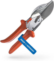 Troncatrice 3.104 con arresto a 45° per taglio di precisione, strumento professionale per plastica, gomma, legno, PVC, pelle, metallo
