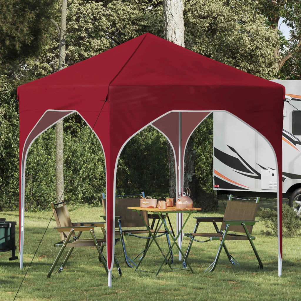 Tenda per feste a pop-up 194 x 194 x 245 cm Borgogna 42019818