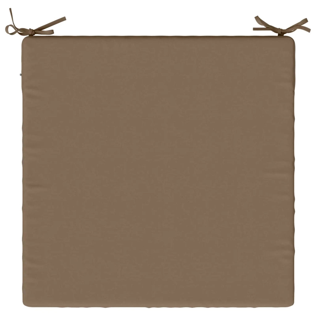 Cuscino per Sedia in Unico Pezzo SOEST 100% Poliestere Tortora 944995