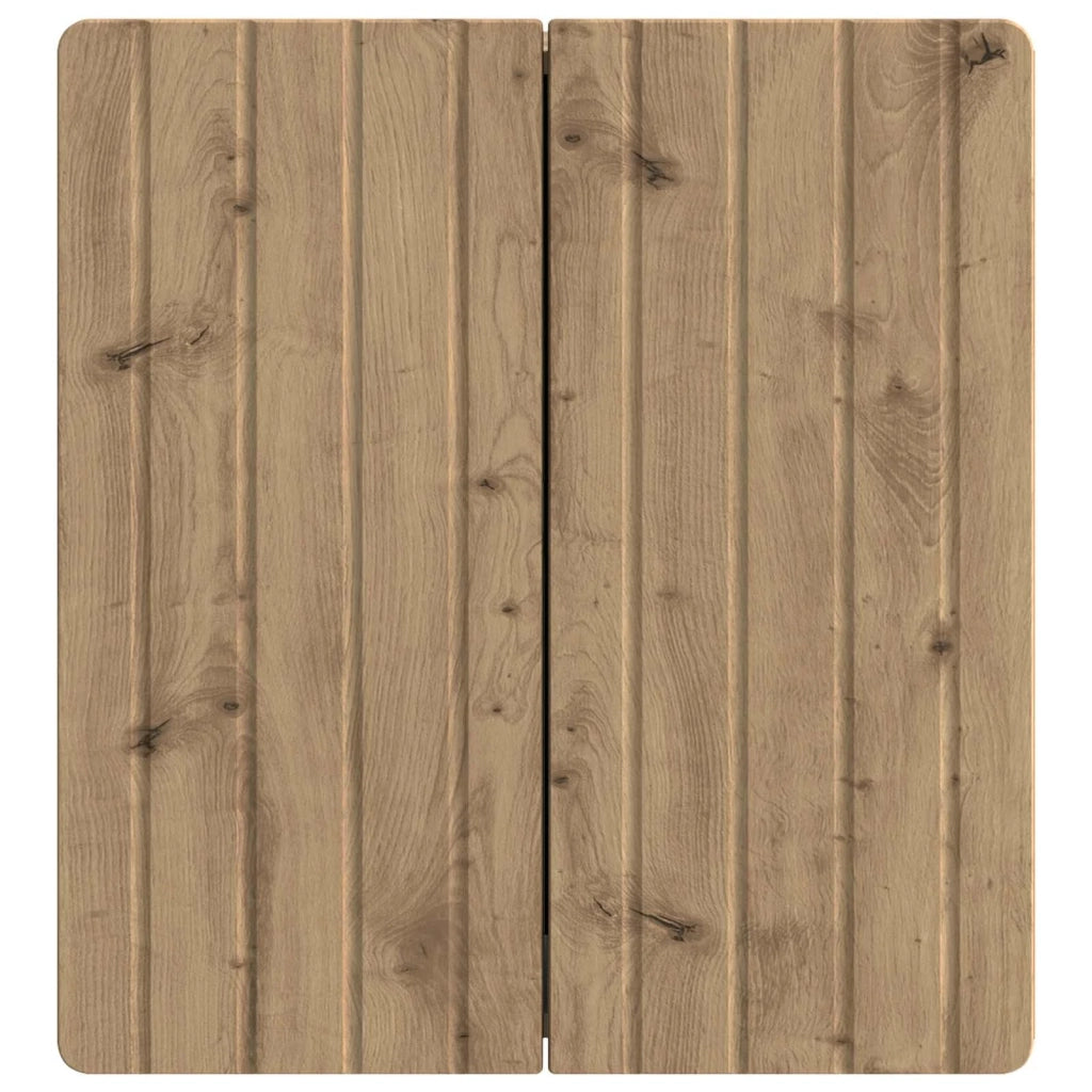 Mobiletto a muro Rovere Artigianale 59 x 31 x 64 cm 898244