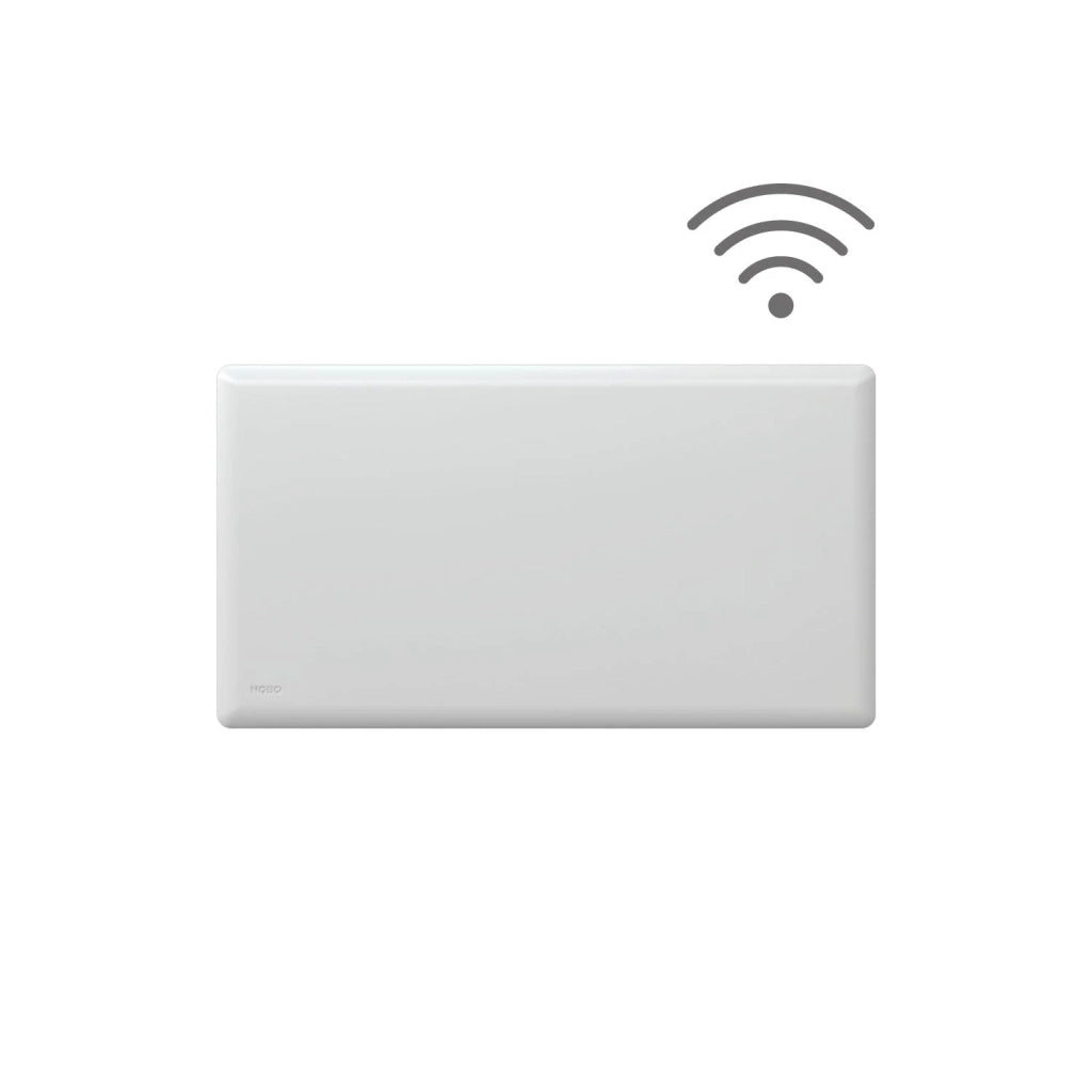 Radiatore elettrico norvegese NOBO OSLO WiFi 1000W perfetto per ambienti fino a 20 m_, riscaldamento uniforme ed ecologico.