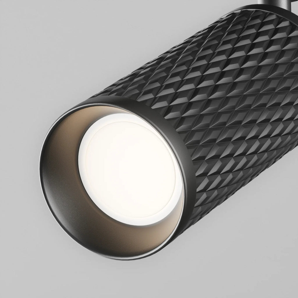 Maytoni Faretto Moderna Unity Focus Design 1 luce GU10 nero alluminio