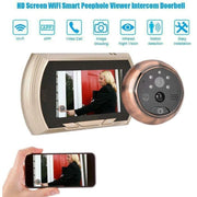 Trade Shop - Spioncino Elettronico Wifi Digitale Schermo 4.3'' Campanello Elettronico Cw432 -