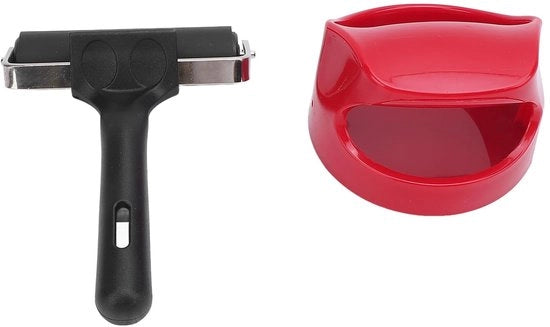 Brayer Leggero - Fusto Metallico - Manico in Plastica - Portatile - Costruzione Solida - Per la Stampografia e lo Stamping - Tamburo per la Stampa