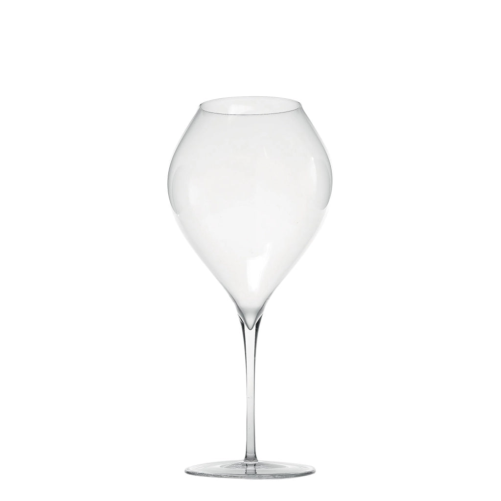 Zafferano Calice Ultralight 82 cl in Vetro Sonoro Superiore, Set da 2 Pezzi, Design Artigianale per Degustazione Vini Bianchi Strutturati e Rossi
