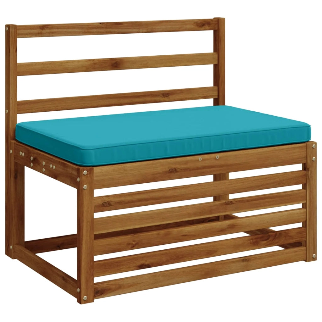 Cuscino per Panchina a 1 Pezzo VUGHT 100% Poliestere Turchese 951686
