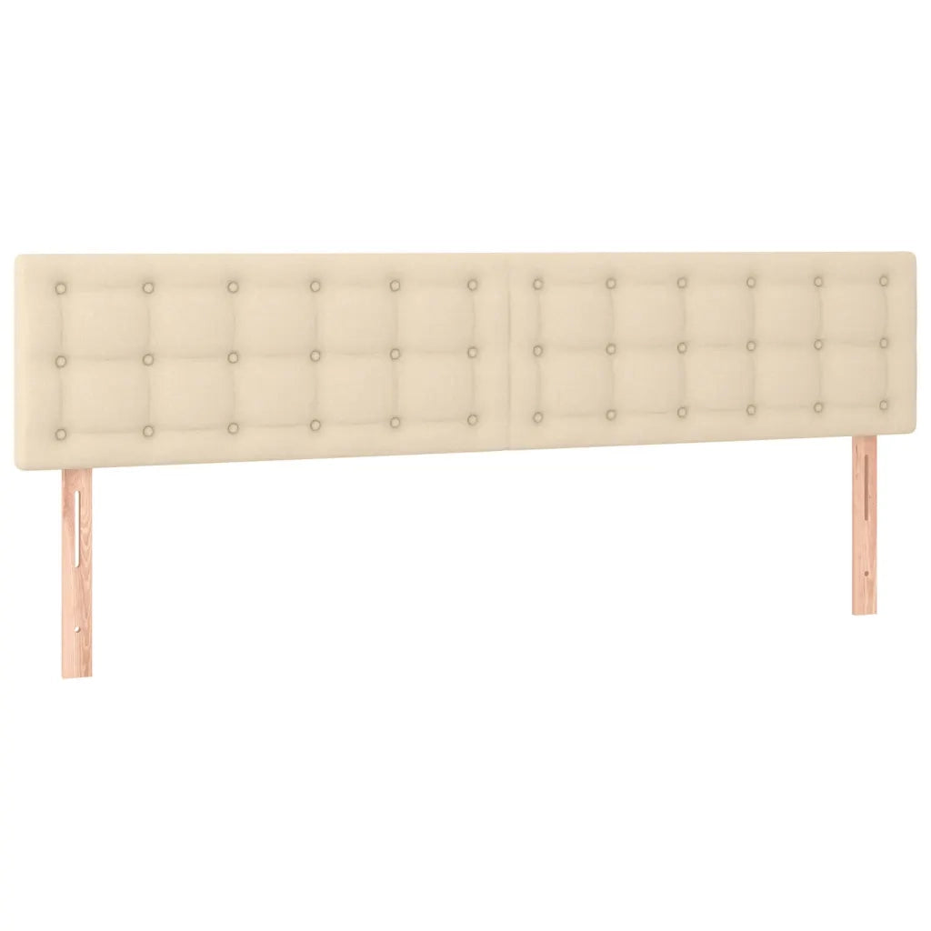 Giroletto a Molle con Materasso Crema 120x190 cm in Tessuto 3269914