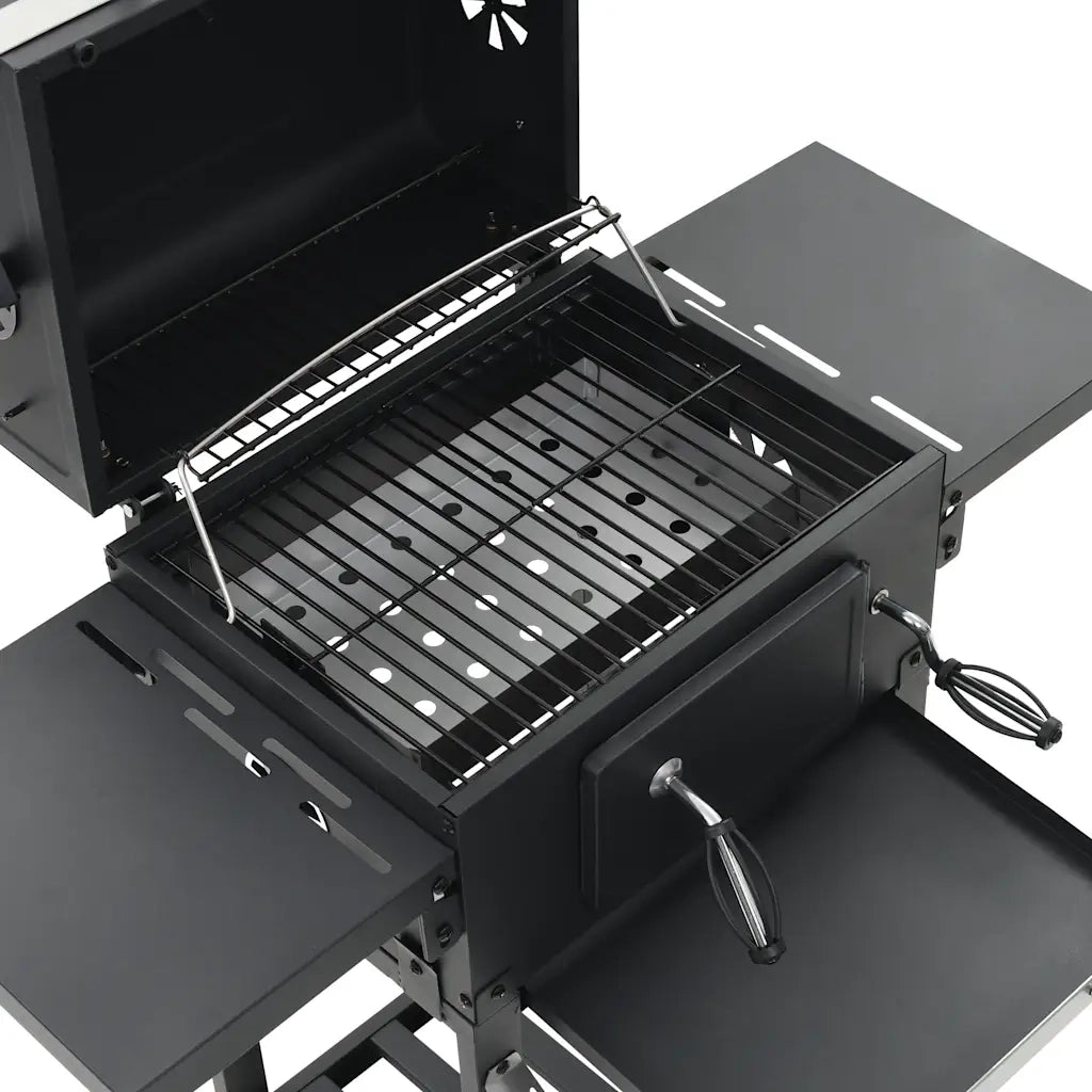 Barbecue a Carbonella con Ripiano Inferiore Nero CFW2656955