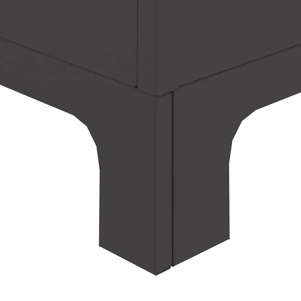 Focolare Nero 50 x 50 x 70 cm Acciaio 858958