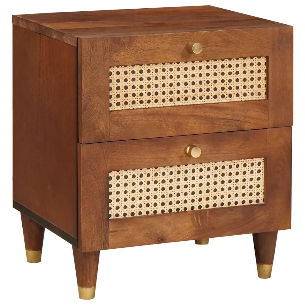 vidaXL Comodini con cassetto 2 pcs 40 x 33.5 x 46 cm