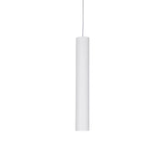 Sospensione Moderna Look Metallo Bianco 1 Luce 7W 3000K Luce Calda D6Cm