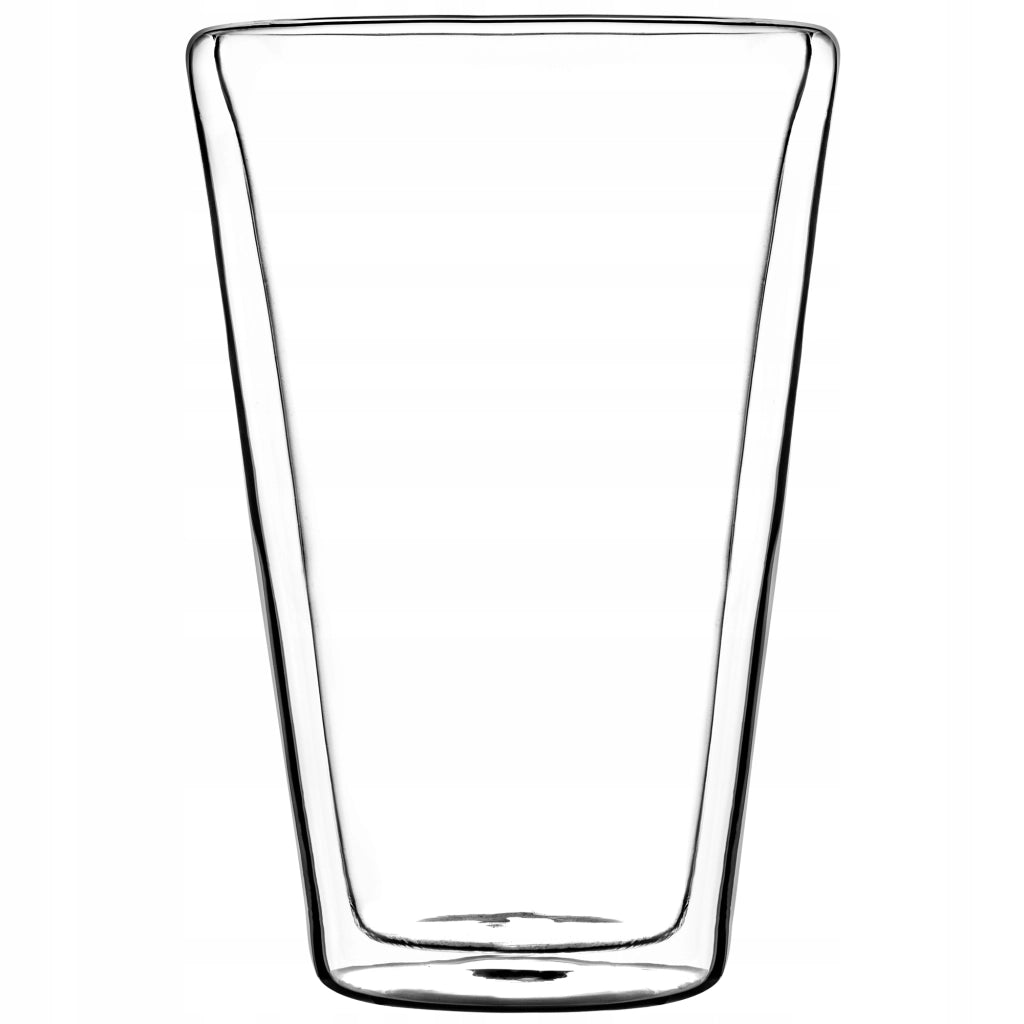 KADAX Set di 6 grandi bicchieri termici a doppia parete per caffè, tè e latte, 470 ml