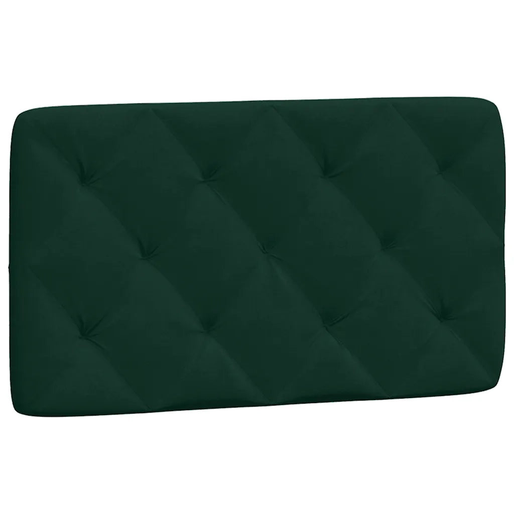 Letto con Materasso-Struttura Letto con Materasso Verde Scuro 80x200 cm in Velluto