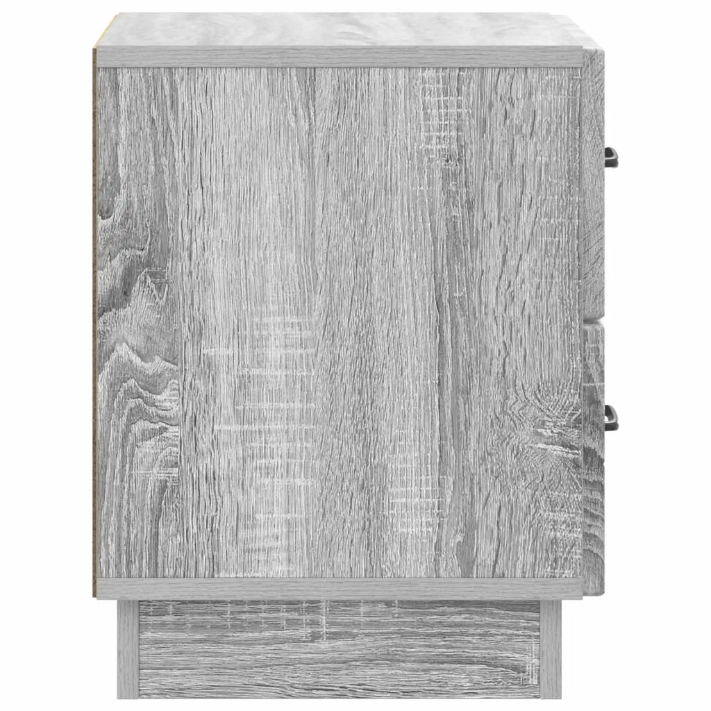 Armadio da Notte con cassetto Grigio Sonoma 43 x 34,5 x 44,5 cm 895227