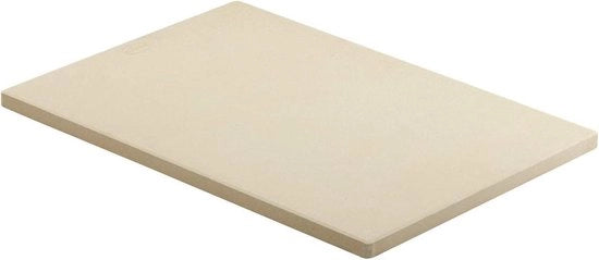 Pietra per pizza rettangolare di alta qualità cordierite - Adatta per pizza, tarte flambée, pane - 42 x 30 cm pietra per pizza