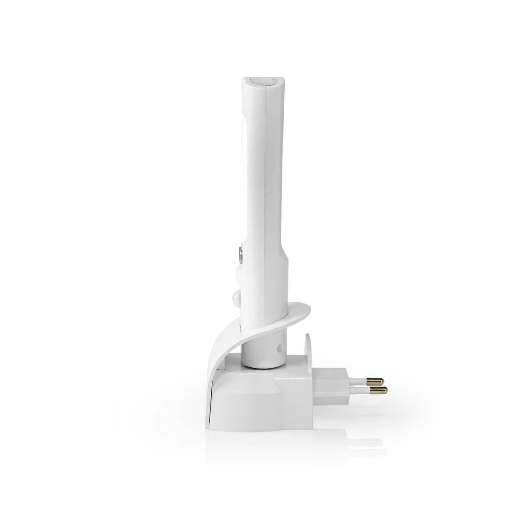 Torcia LED regolabile 2 in 1 con sensore di movimento Bianco Nedis