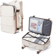 Borsa da viaggio grande per donne, valigetta da mano Ryanair 40x20x25 valigetta da mano sotto il sedile Easyjet valigetta da mano zaino per aereo valigetta da mano zaino per laptop compatibile con 14 pollici impermeabile