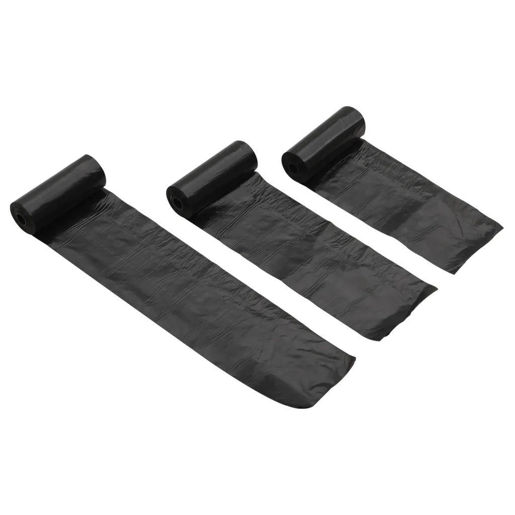 vidaXL Sacchetti Deiezioni Cani 750 pz Neri 30x20 cm in PE
