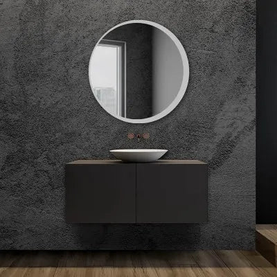 Specchio bagno 90 cm con retroilluminazione LED bianco naturale