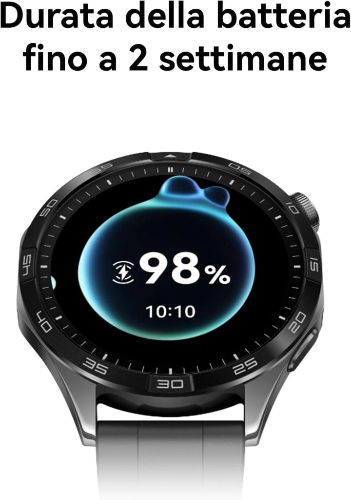 HUAWEI WATCH GT 4 41mm Smartwatch, Batteria fino a 7 giorni, Android e iOS, Analisi calorie, Monitoraggio della salute 24h, SpO2, GPS, 100+ sport, Versione italiana, Silver