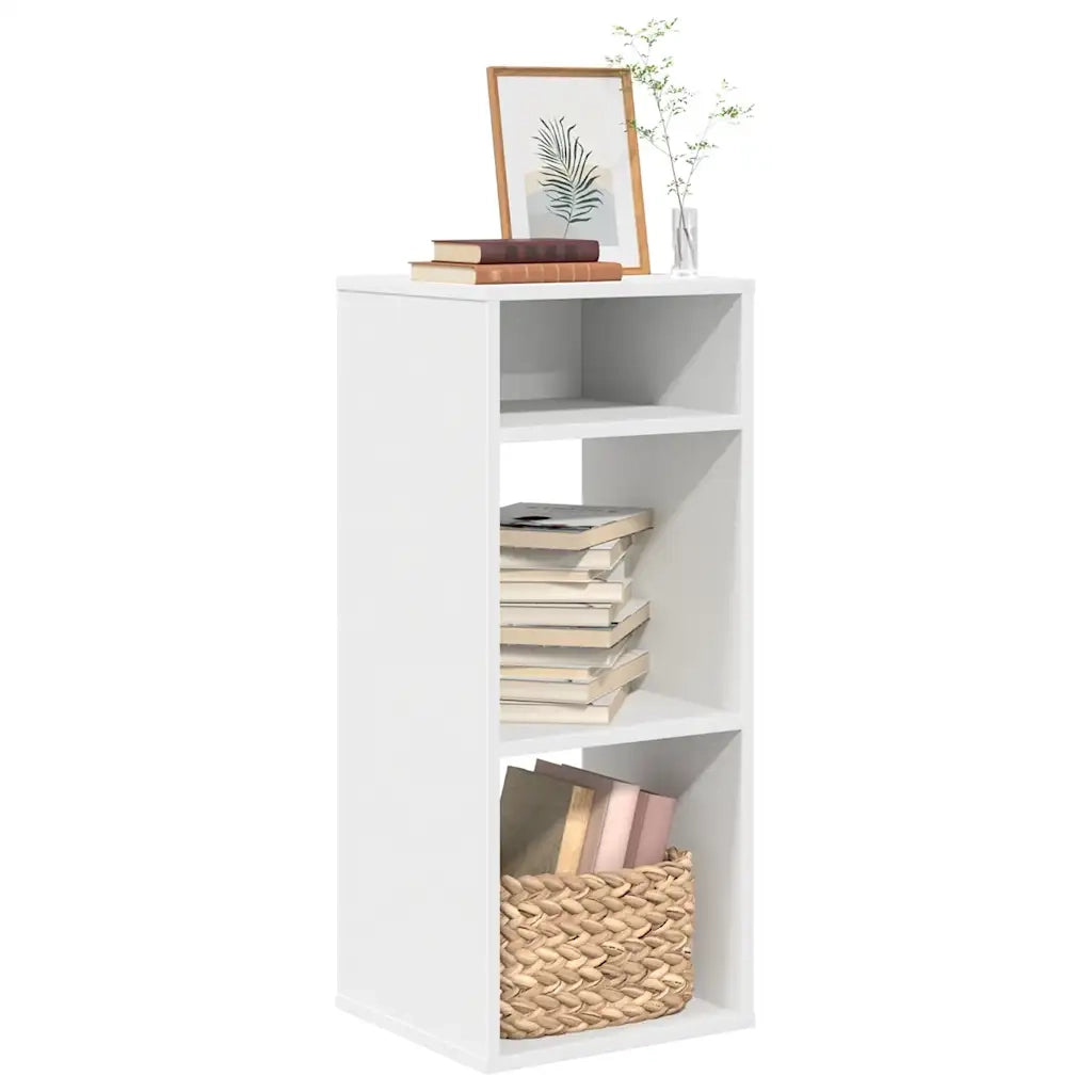 Libreria Bianca 34x31x80 cm in Legno Multistrato 860274