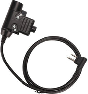 Adattatore PTT a Connessione - Cavo Professionale PU - 2 Pin - Facile da Riparare - Plug and Play - Impermeabile U94 Adattatore PTT - SV22 - SV11 - SV11D - XTN500