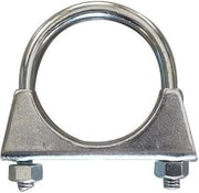 U-bout metallico universale M8 - U-klem per scarico - diametro interno 42 mm - altezza 71 mm