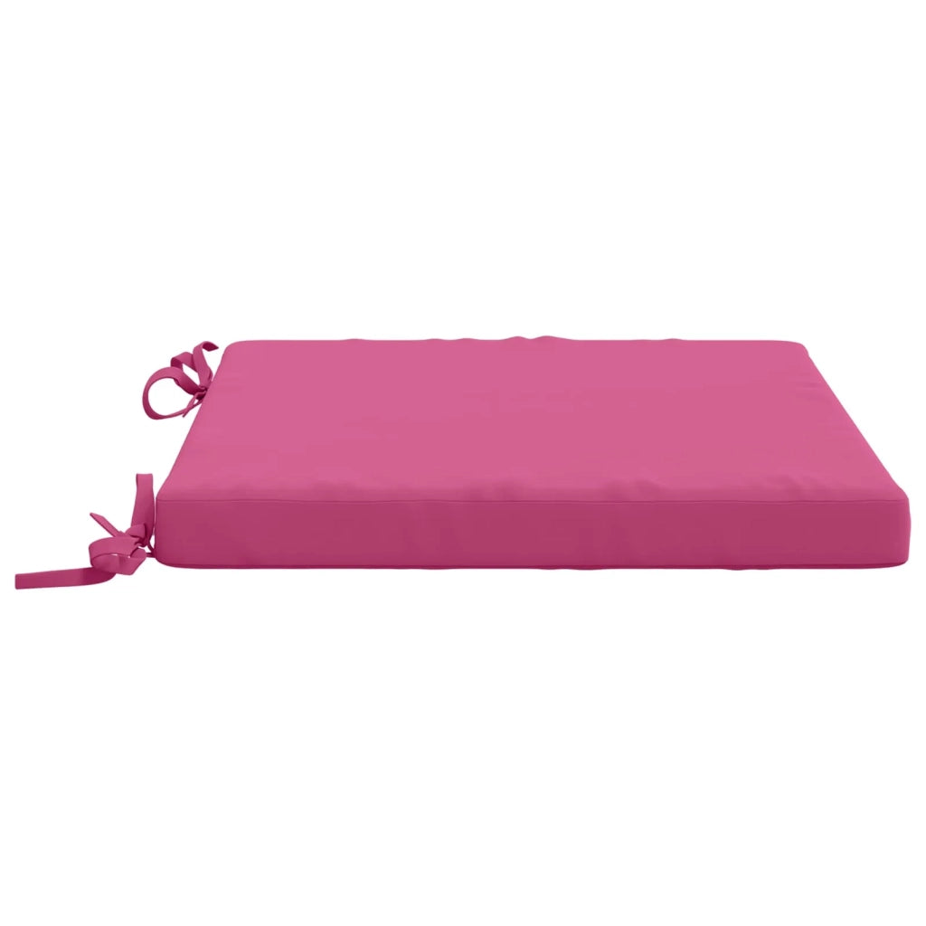 Cuscini per Sedia in 4 Pezzi SOEST 4 pz 100% Poliestere Rosa 944377