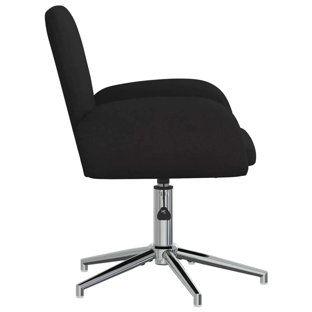 Sedia da scrivania girevole 54 x 58 x 90 cm Nero Tessuto 42034338