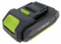 Potatore a Batteria Verdemax PE20 per Arbusti Piante 20V Lama da 12 cm con Batteria