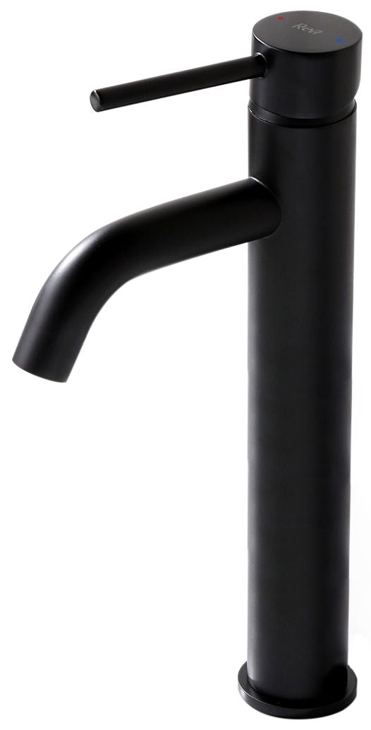 Rubinetto Da Lavabo Rea Lungo Black High