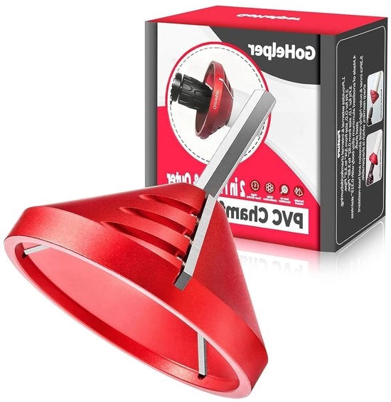 Strumento per levigatura esterna e appiattimento - Rammella 2 in 1 per levigatura tubi - Tubi PVC ABS PP PE.