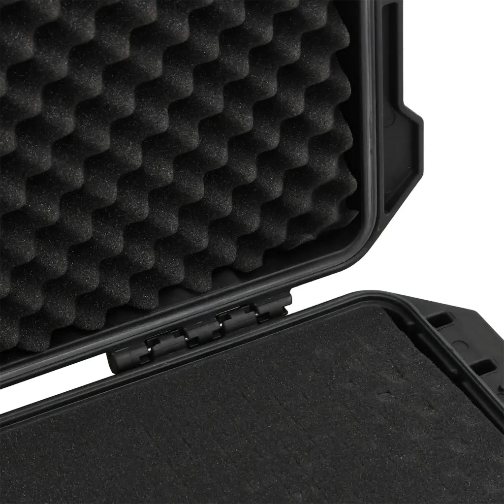vidaXL Valigetta da Volo Portatile Nera 100,5x42x17 cm in PP