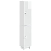Set di armadi 2 pcs Bianco Lucido 34,5 x 33 x 90 cm 3416371