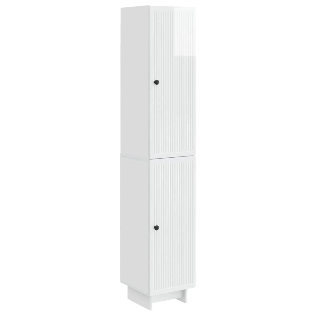 Set di armadi 2 pcs Bianco Lucido 34,5 x 33 x 90 cm 3416371