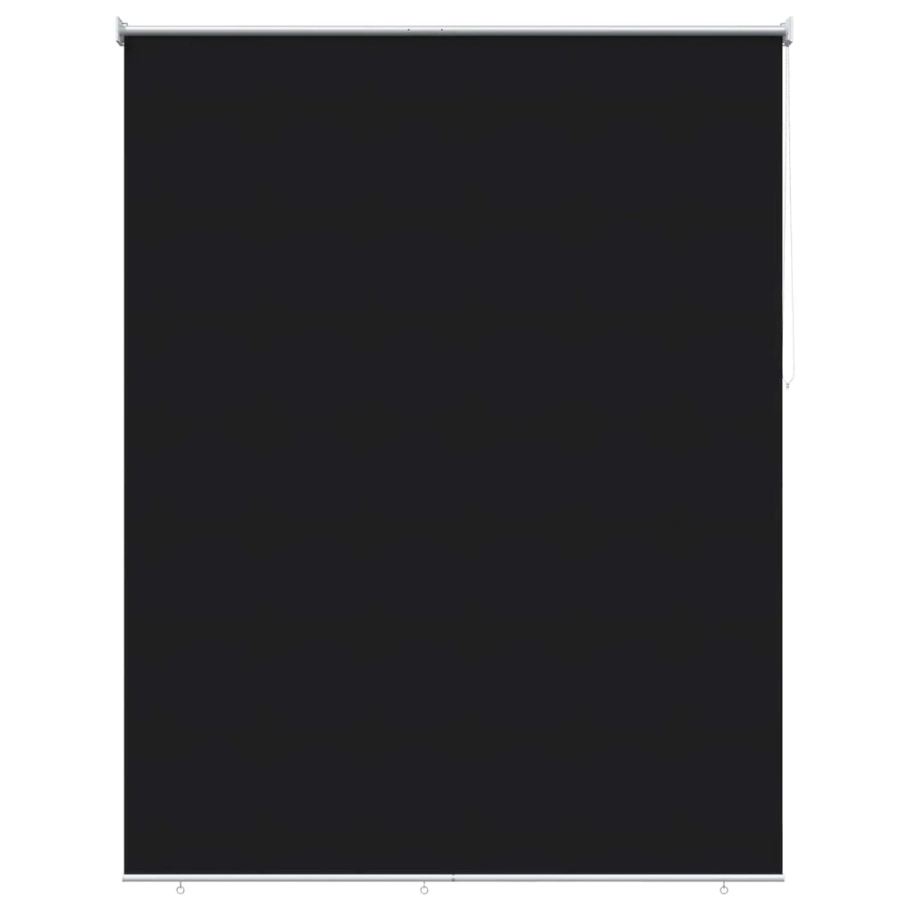 Voletta a rullo con protezione UV Nero 200 x 140 cm Poliestere