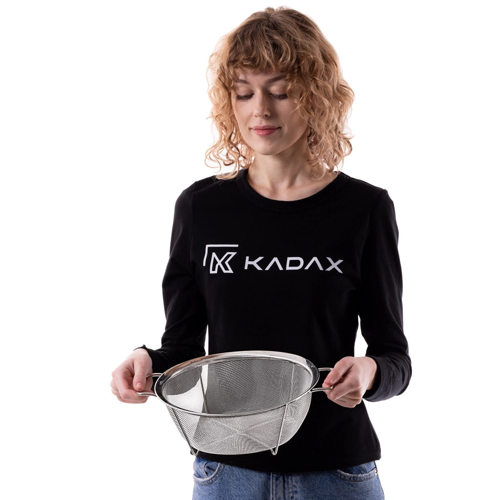 Colino KADAX da 24,5 cm in acciaio inox per verdure.