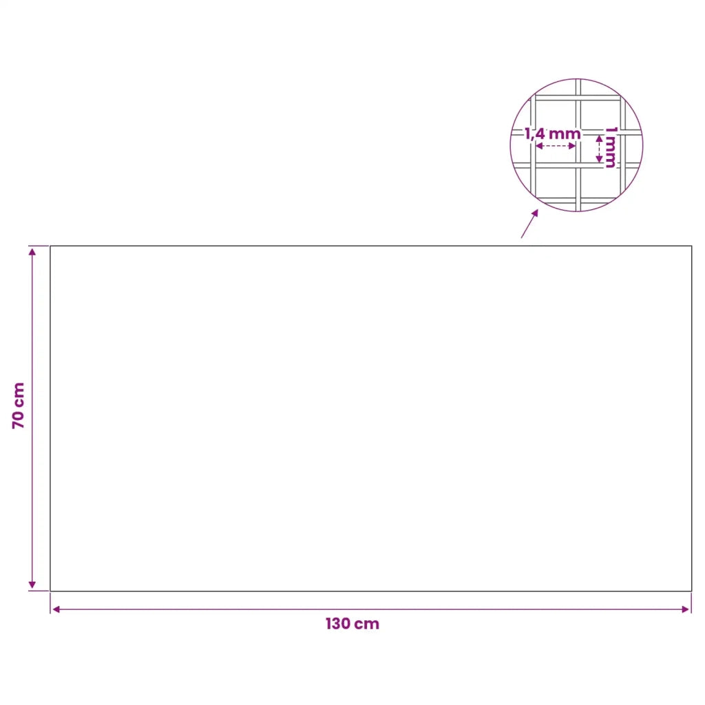 Copertura per pozzetto di luce con clip 5 pz 70 x 130 cm Grigio 42045636