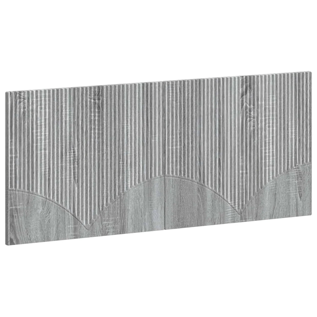Testiera da Muro HOORN Sonoma grigio Legno ingegnerizzato 897411