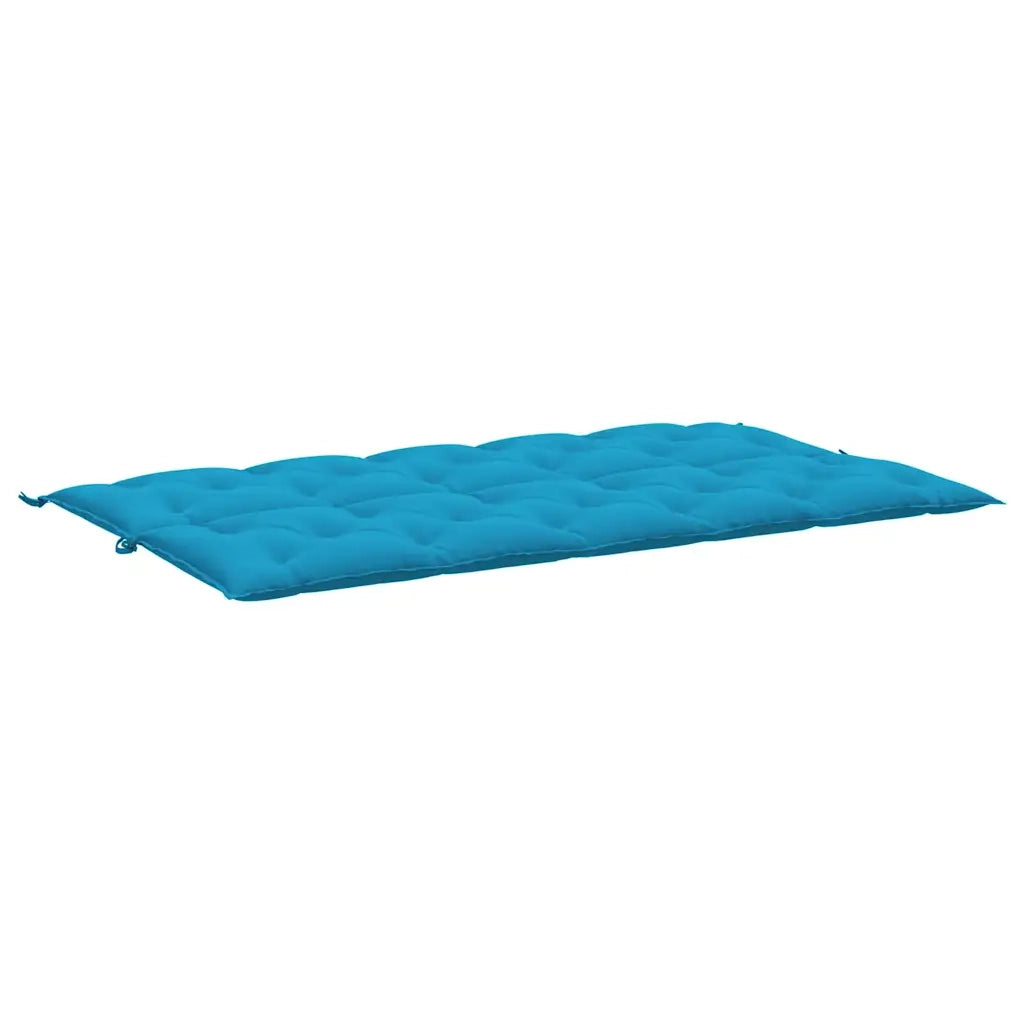 Cuscino per Panca Azzurro 180x(50+50)x7 cm in Tessuto Oxford