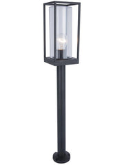 Lampione da giardino FLAIR nero E27 Lutec 7288801012