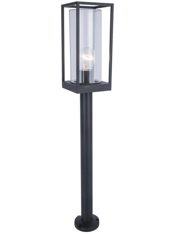 Lampione da giardino FLAIR nero E27 Lutec 7288801012