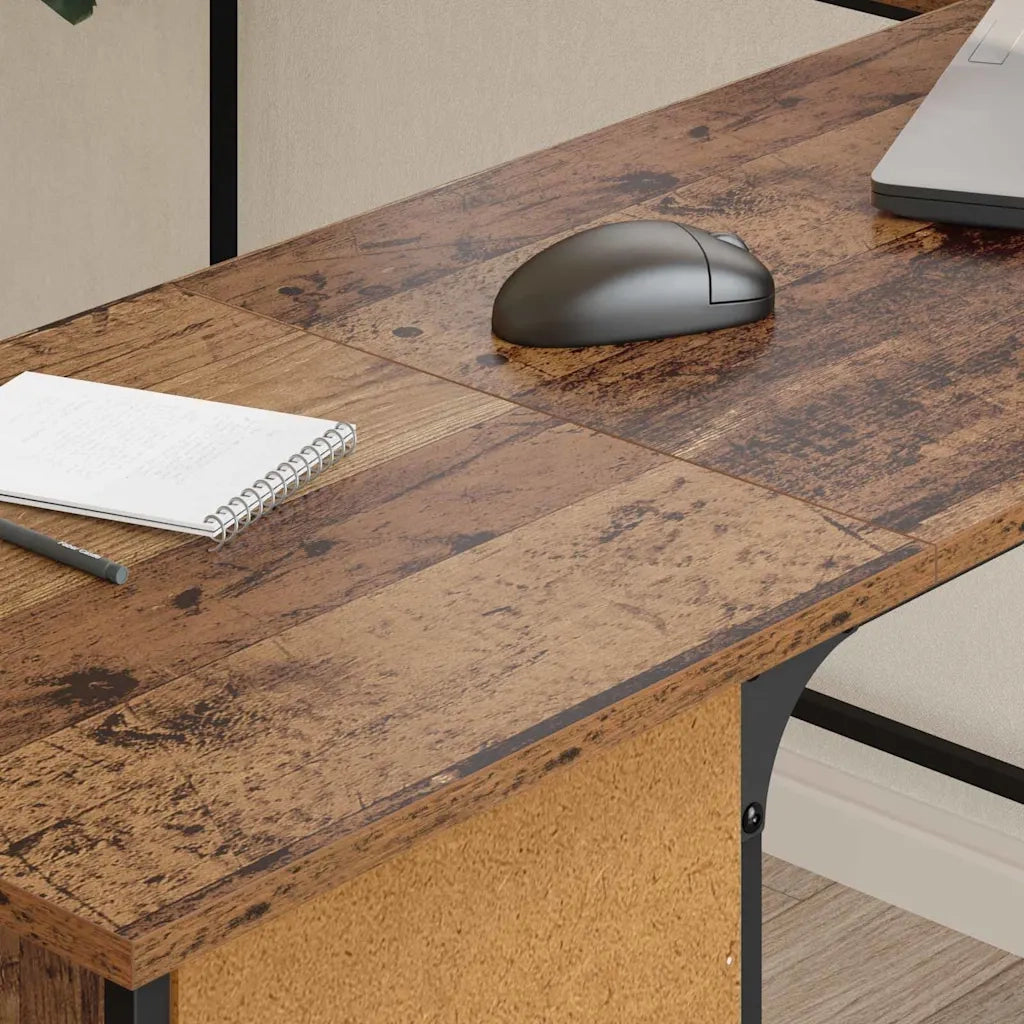 Scrivania Legno vecchio 141 x 141 x 75 cm Legno multistrato