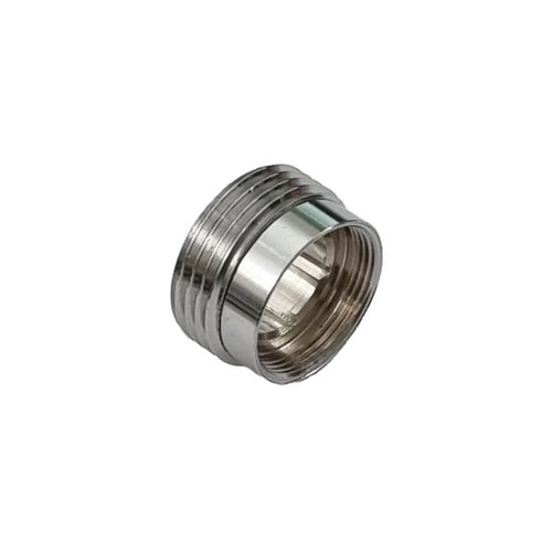 RACCORDO IN OTTONE CROMO 22F - 3/4M- 22x1F x 3/4M- DH- pezzi 1