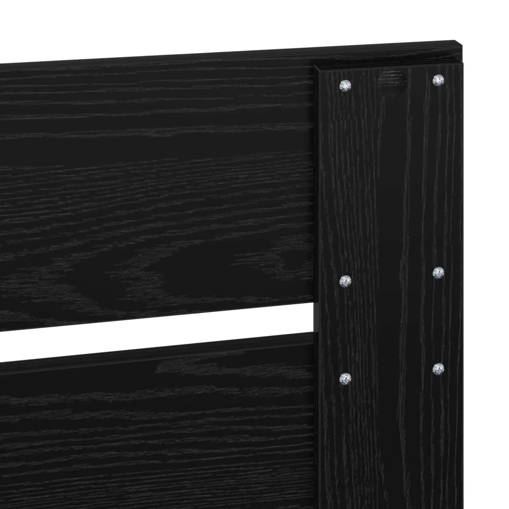 Testiera Rovere Nero Legno ingegnerizzato 887546