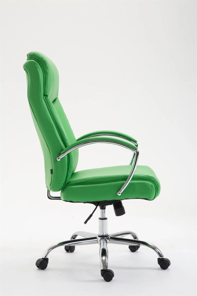 Sedia ufficio VAUD XL in similpelle verde